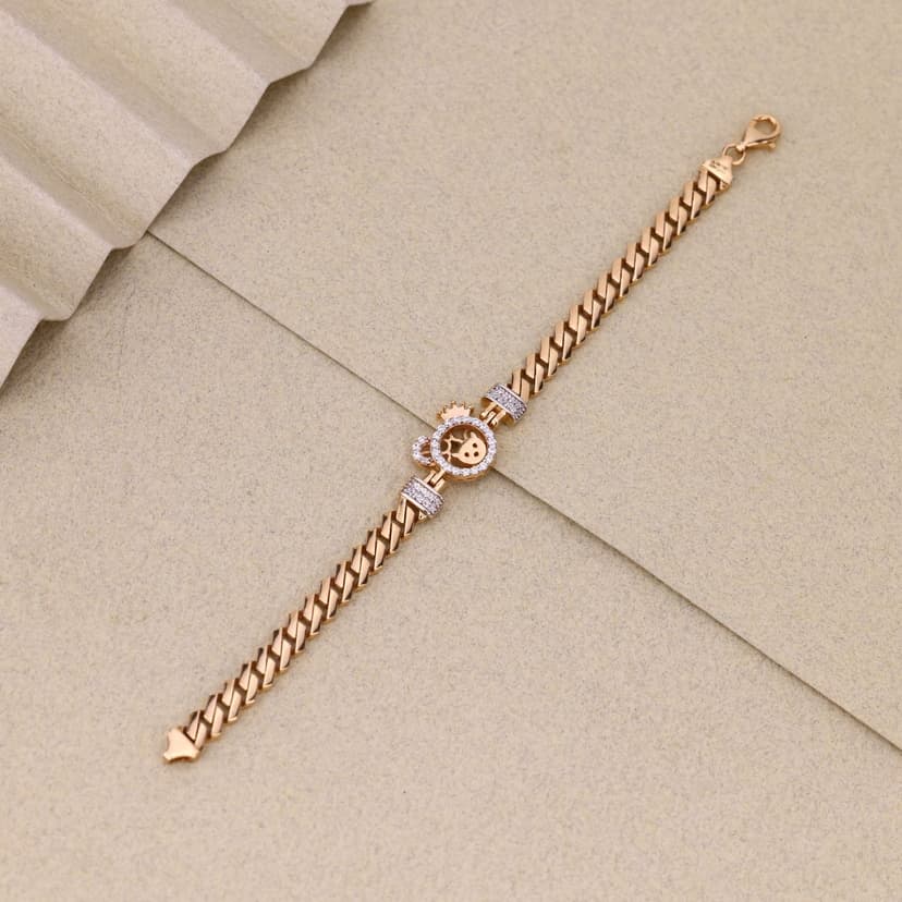 Cheruvia Halo Baby Bracelet 18KT