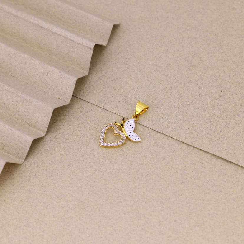 Papillora Heart Pendant 18KT