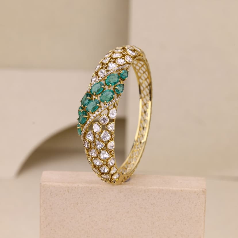 Seravienne Victorian Kada 18KT