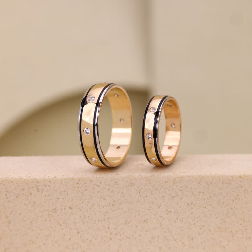 Noiréterna Couple Rings 18KT
