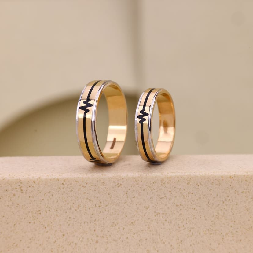 Cardiovelle Couple Rings 18KT