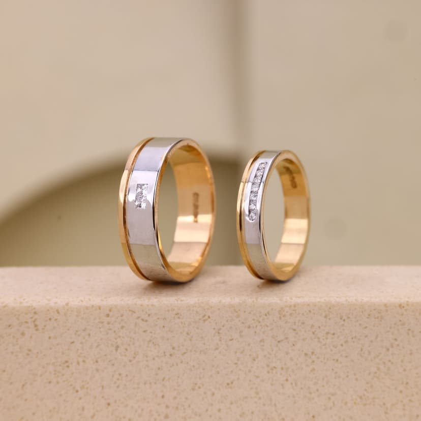 Éternique Unity Couple Rings 18KT
