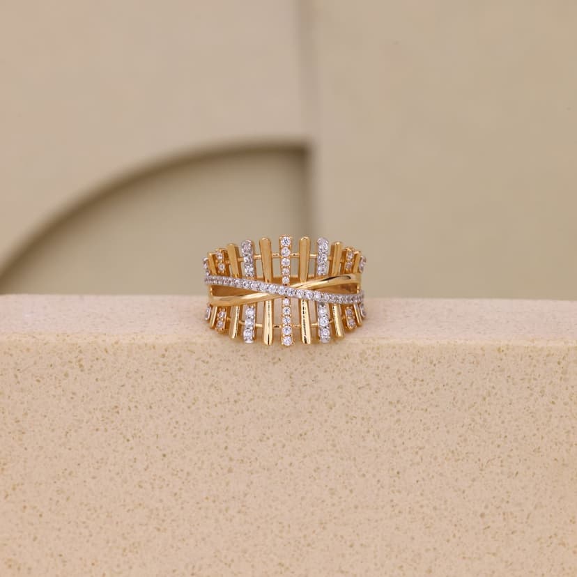 Élanvora Crown Ring 18KT