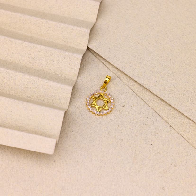 Asterielle Star Pendant 22KT