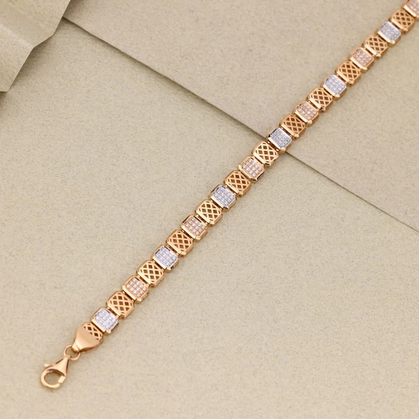 Velthera Grid Bracelet 18KT