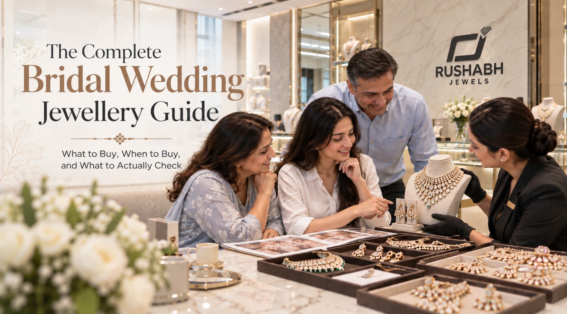 The Complete Bridal Wedding Jewellery Guide — What to Buy, When to Buy, and What to Actually Check