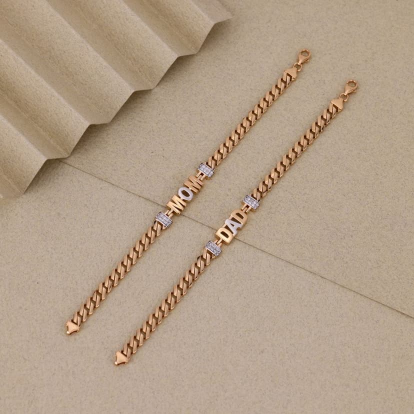 Evelora Heartbond Baby Bracelet 18KT