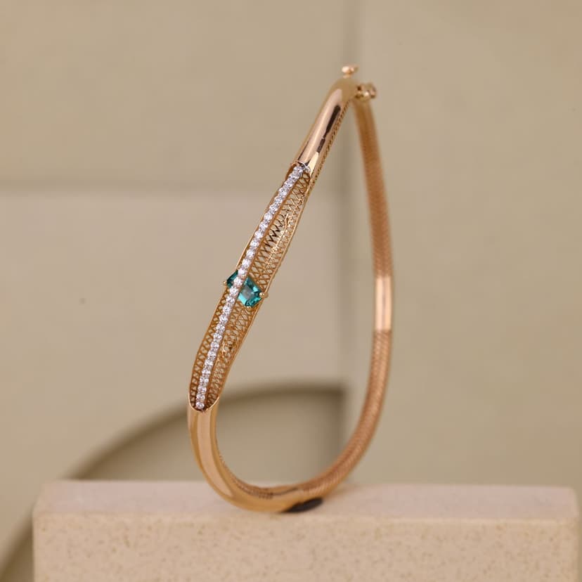 Damarova Verdeweave Kada 18KT