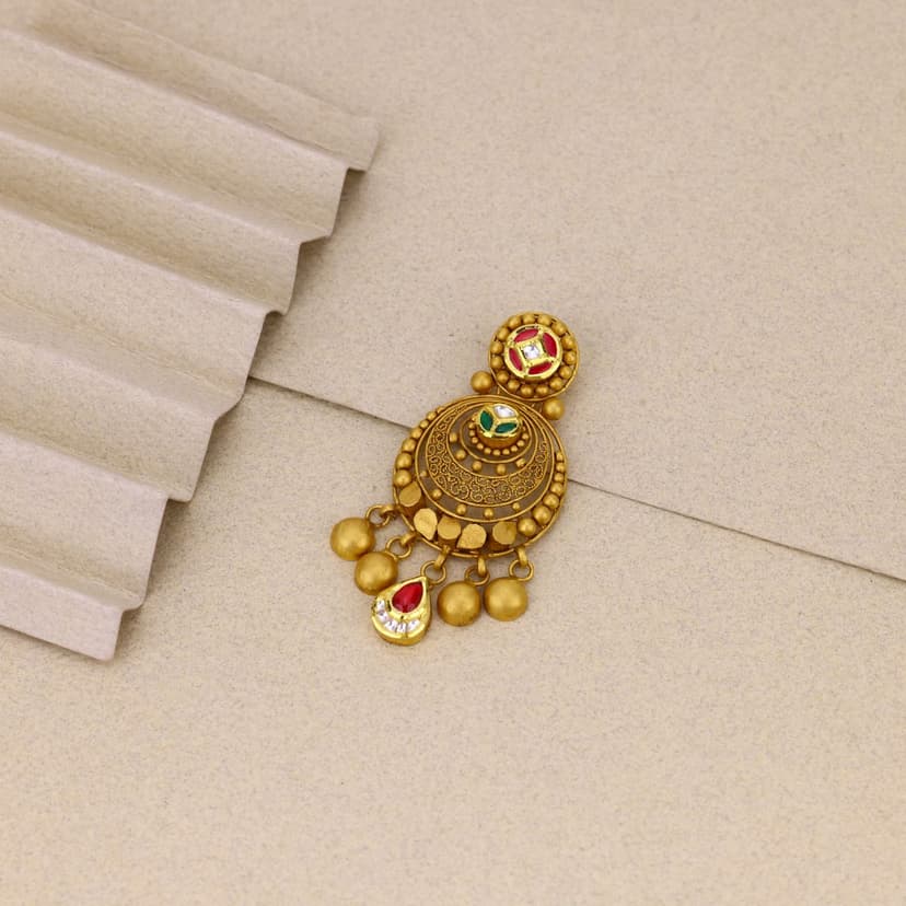 Nirvasha Antique MS Pendent 22KT