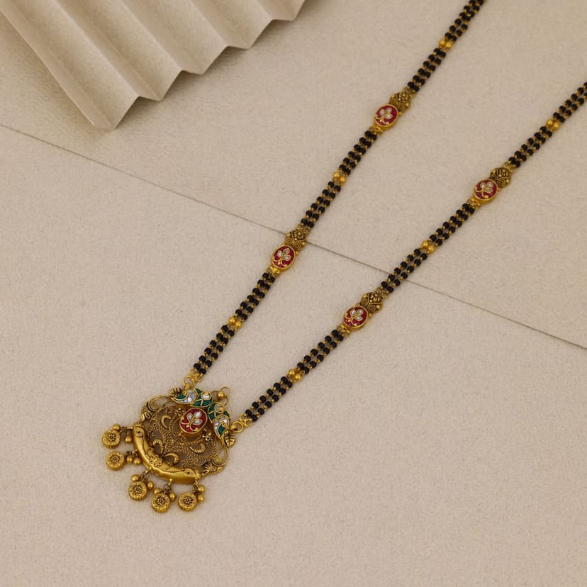 Varnamayi Heritage Mangalsutra 22KT
