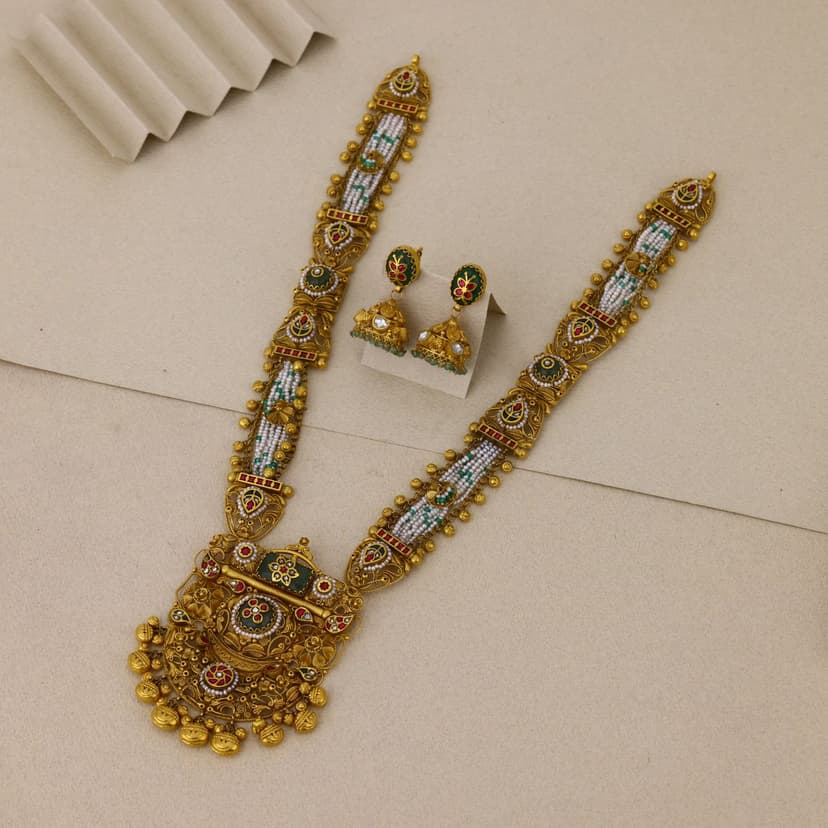 Mayurarchita Heritage Necklace 22KT
