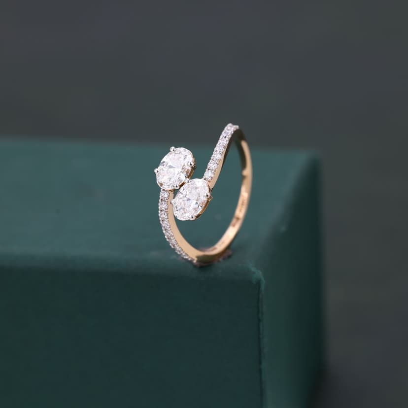 Zavreline Lab Diamond Ring 14KT